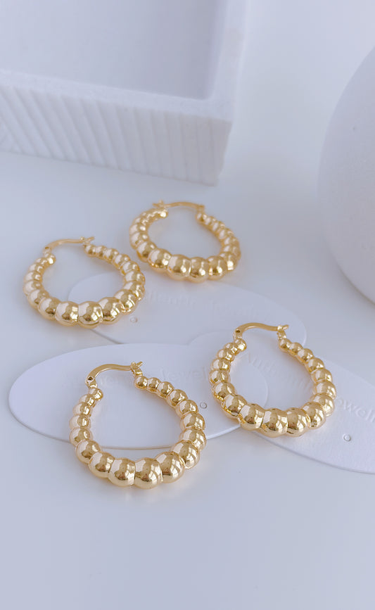 Chunky Bubble Hoops
