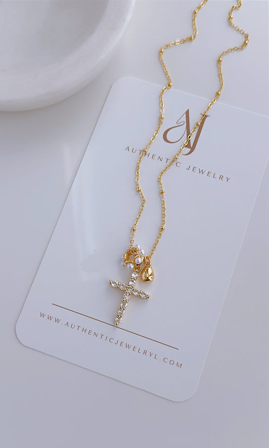 Diamond Cross Necklaces