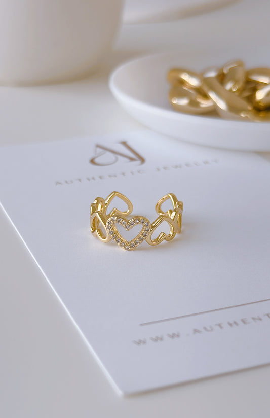Nalix Heart Rings