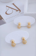 Load image into Gallery viewer, Clay Gold Earrings
