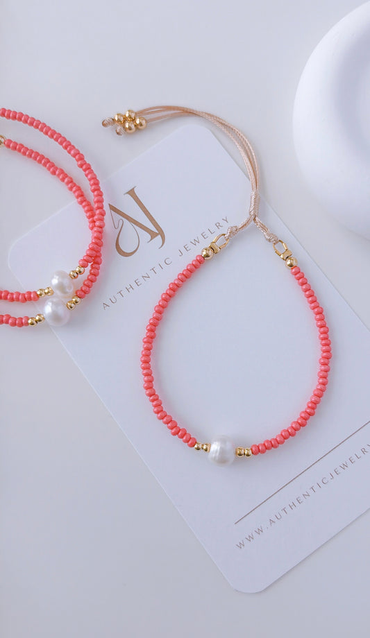 Hanna Pink Bracelets