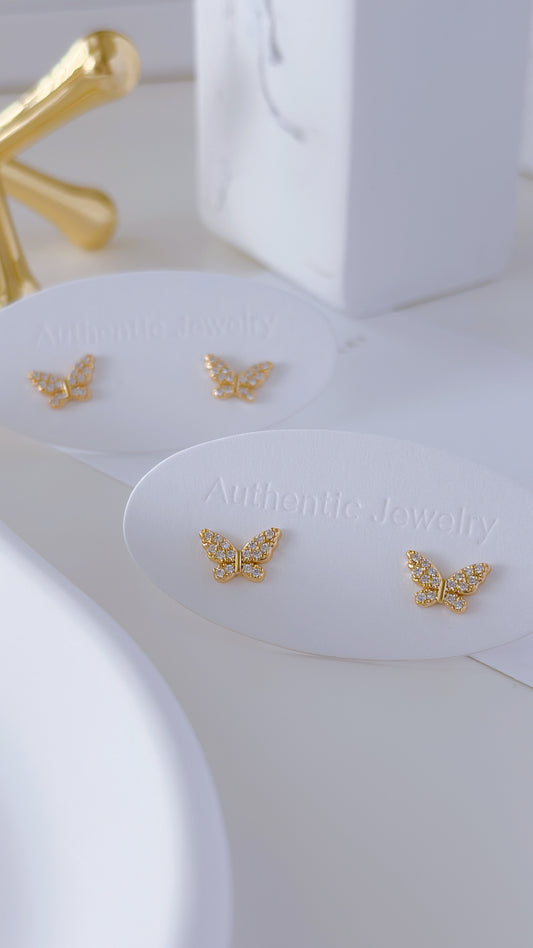 Simple Butterfly Earrings