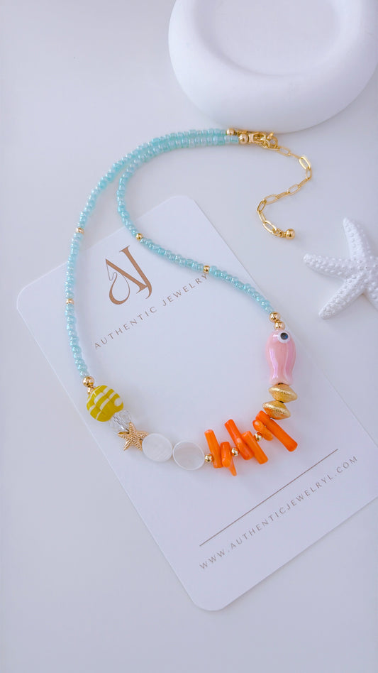 Aria Coral Necklaces