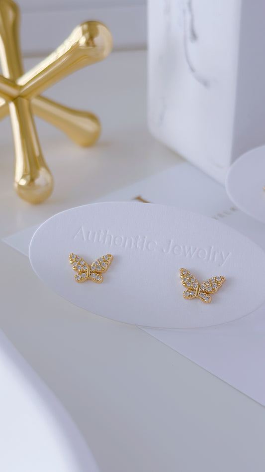 Simple Butterfly Earrings