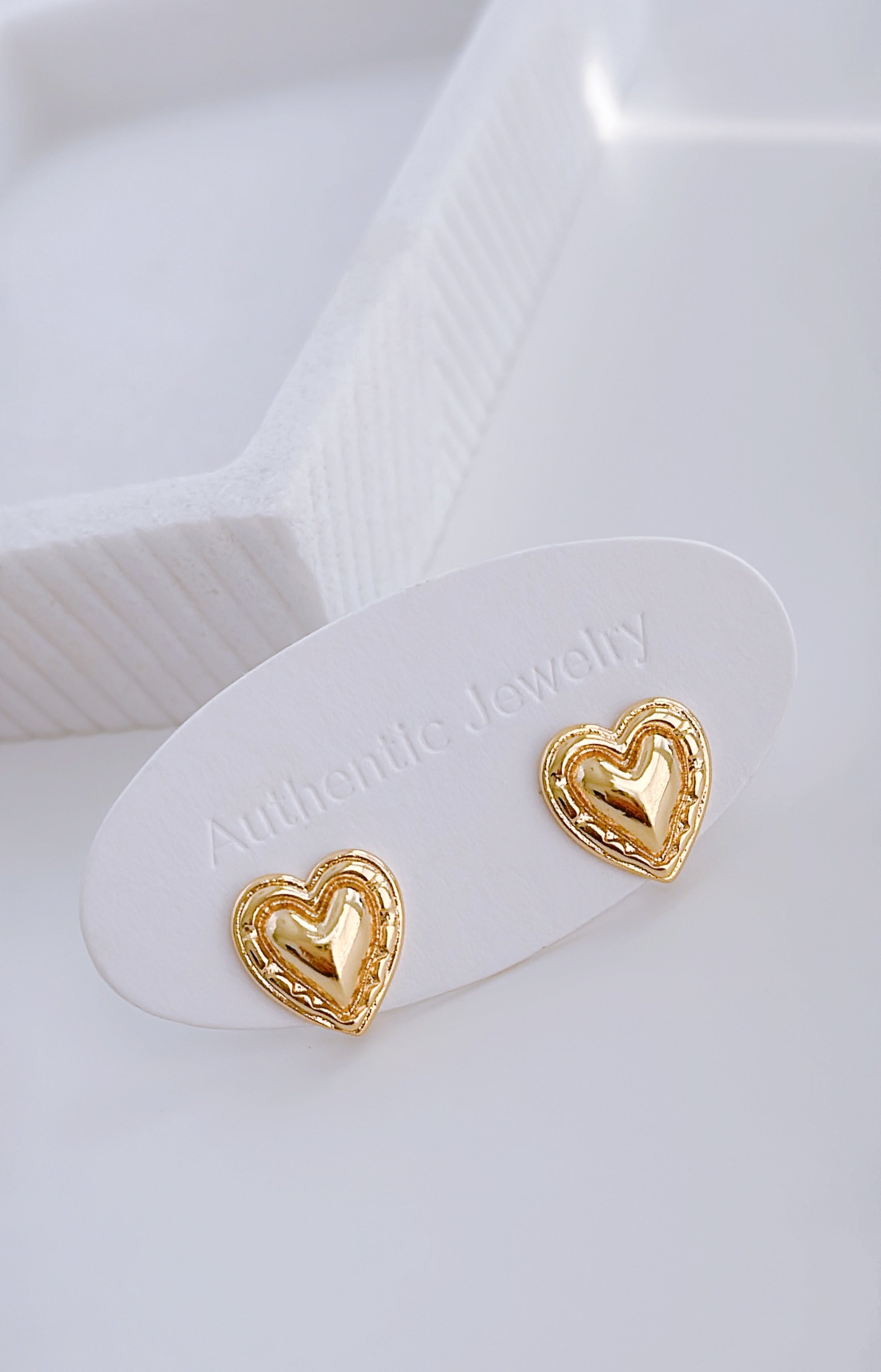 Ava Heart Earrings