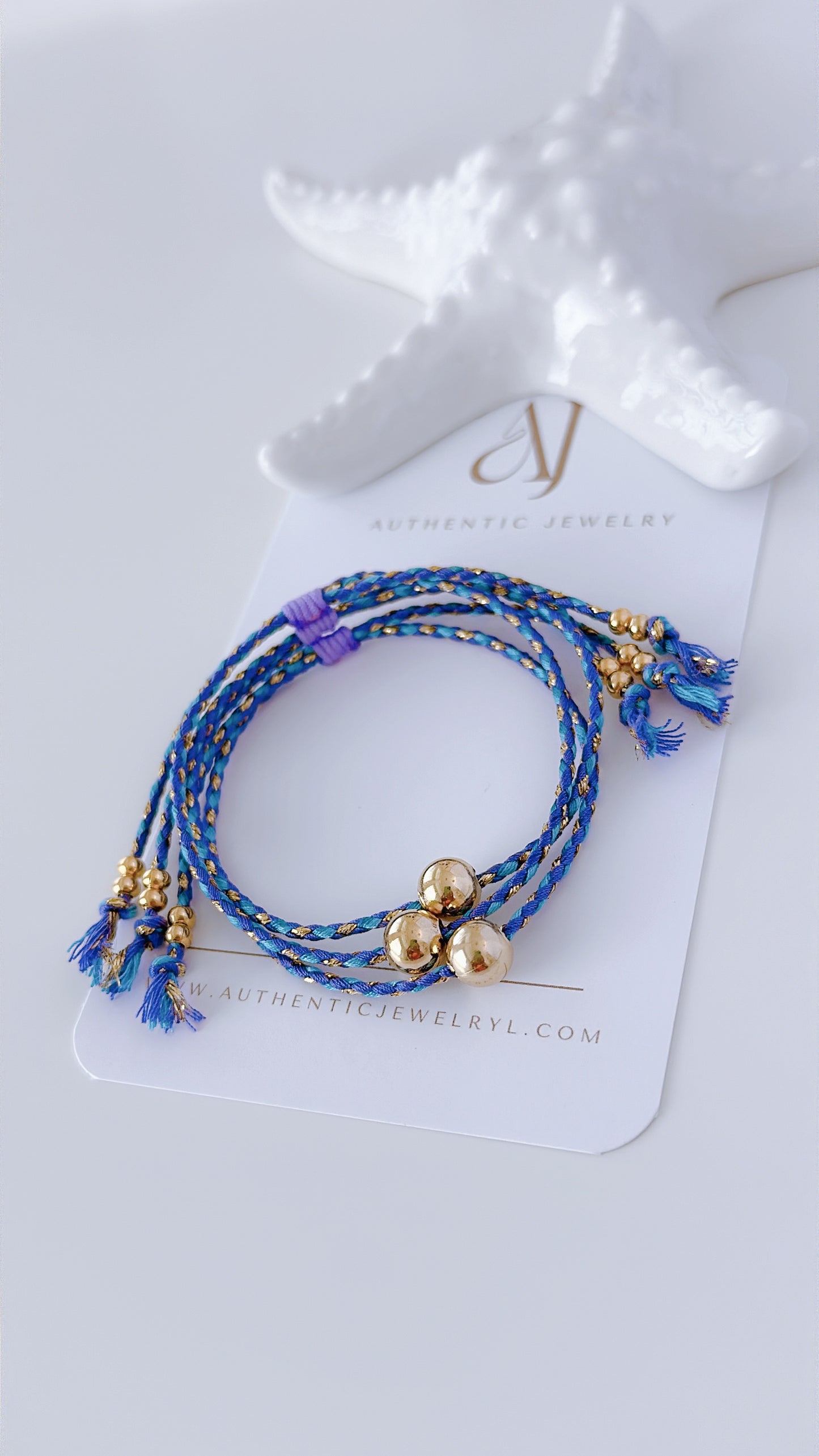 Eider Purple-Blue Bracelets