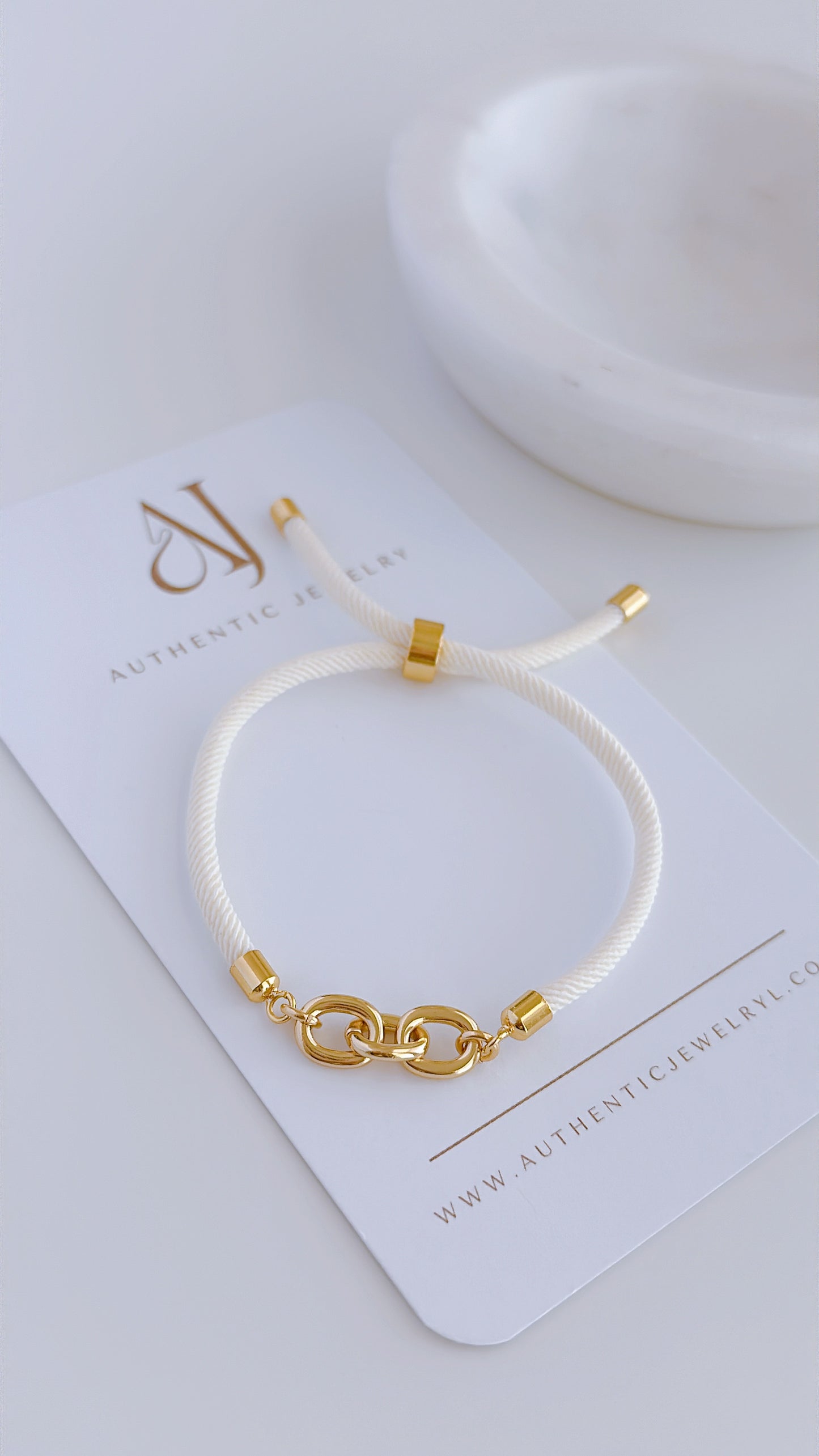 Asia White-Cream Bracelets