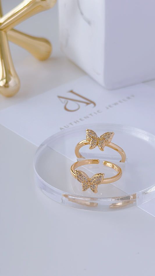 Simple Butterfly Rings
