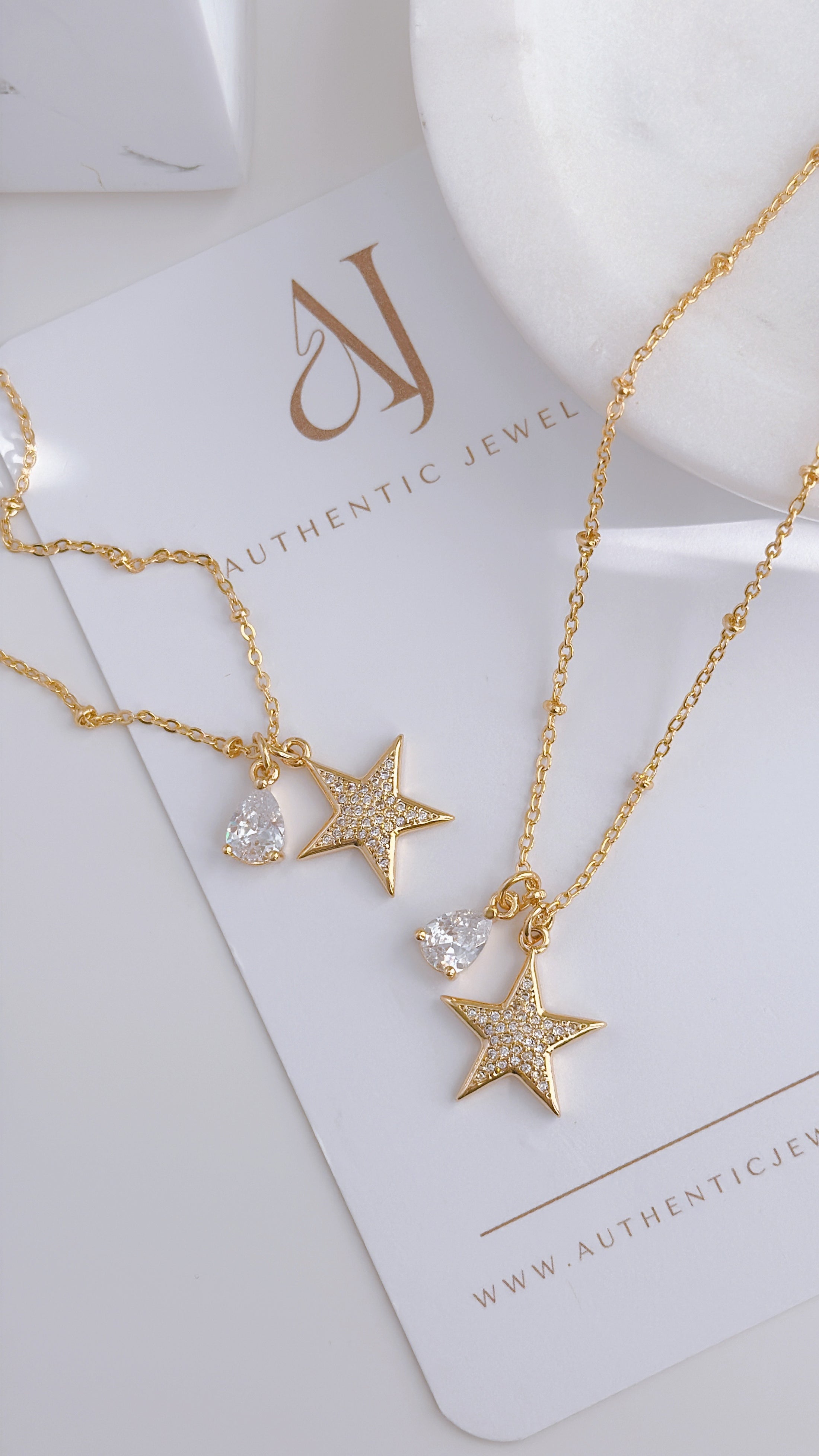 Armida Star Necklaces