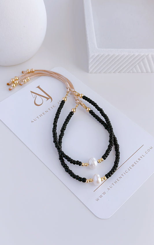 Hanna Black Bracelets