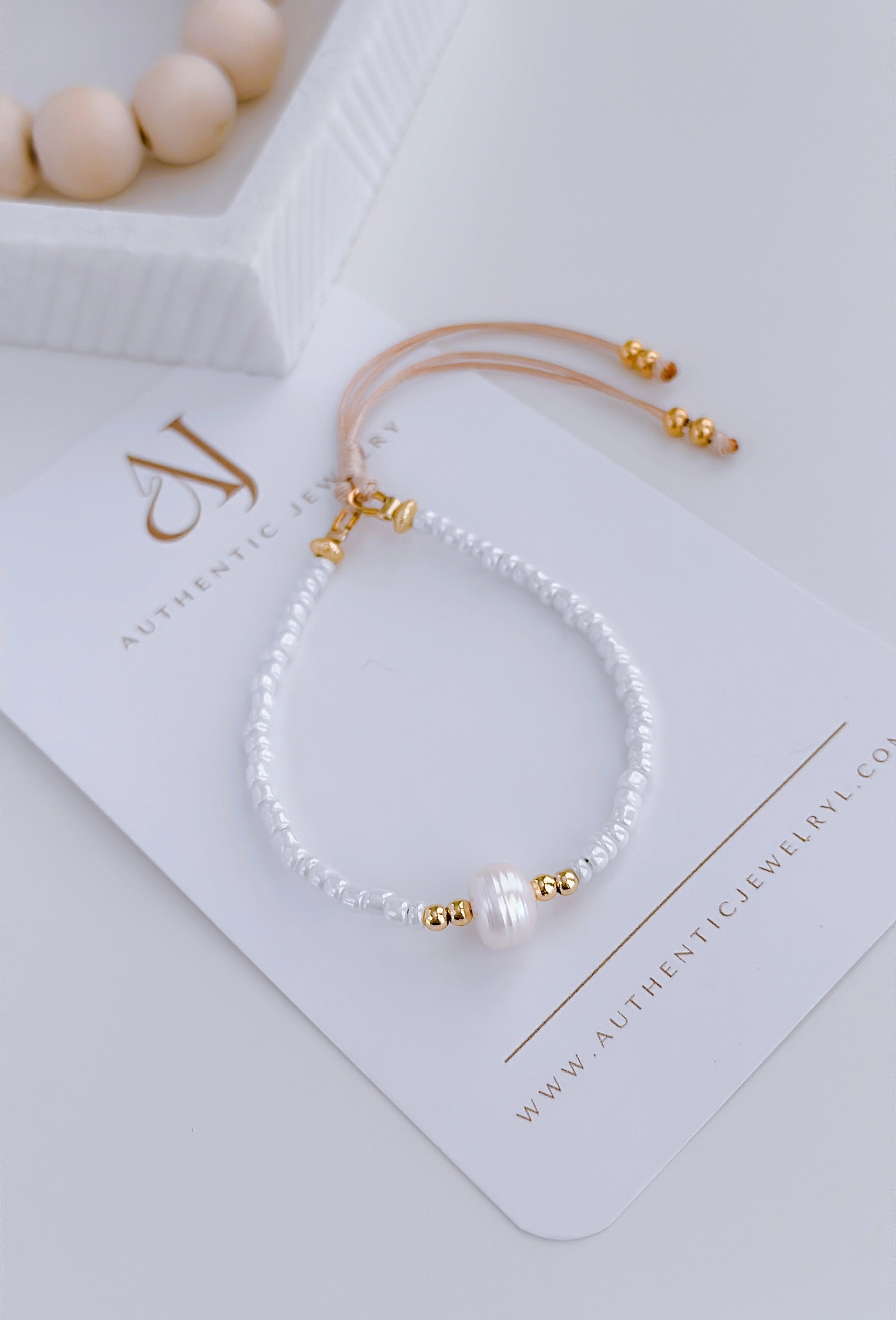 Hanna White Bracelets