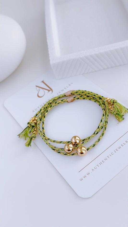 Eider Green Bracelet