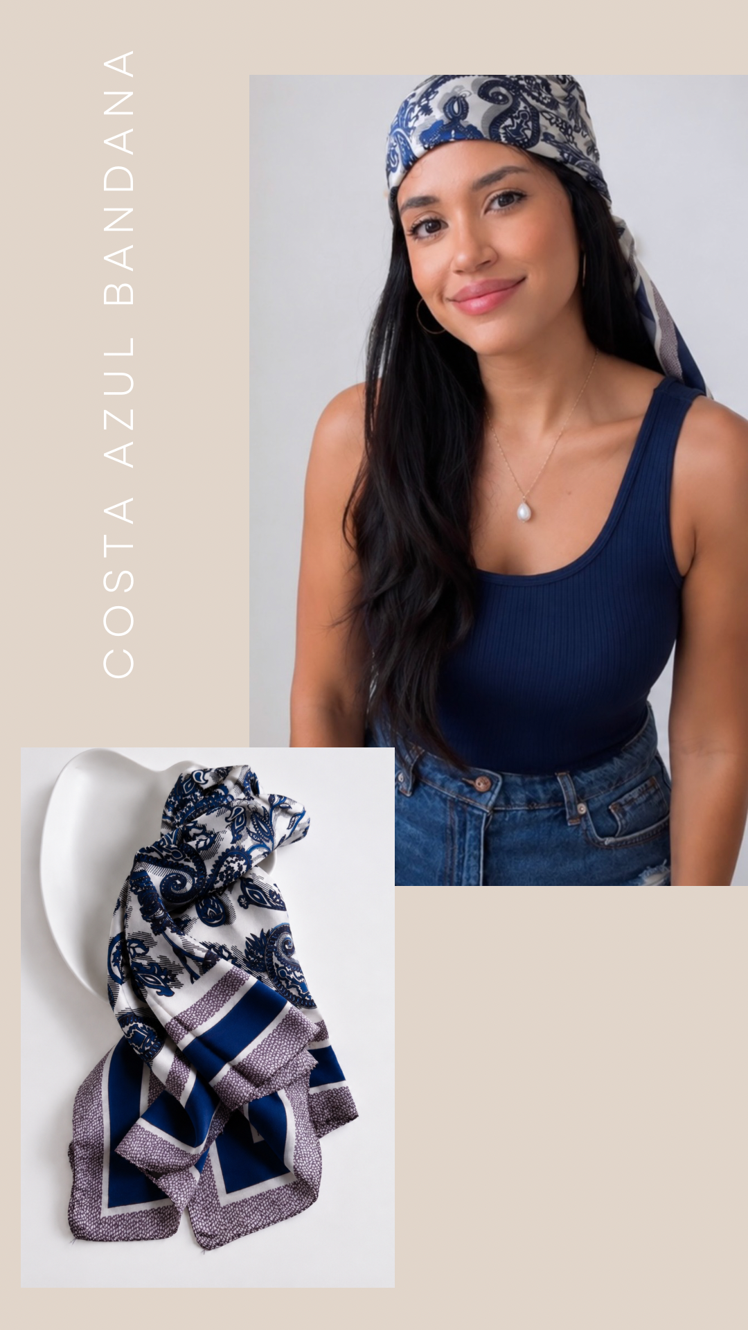 Costa Azul Bandana