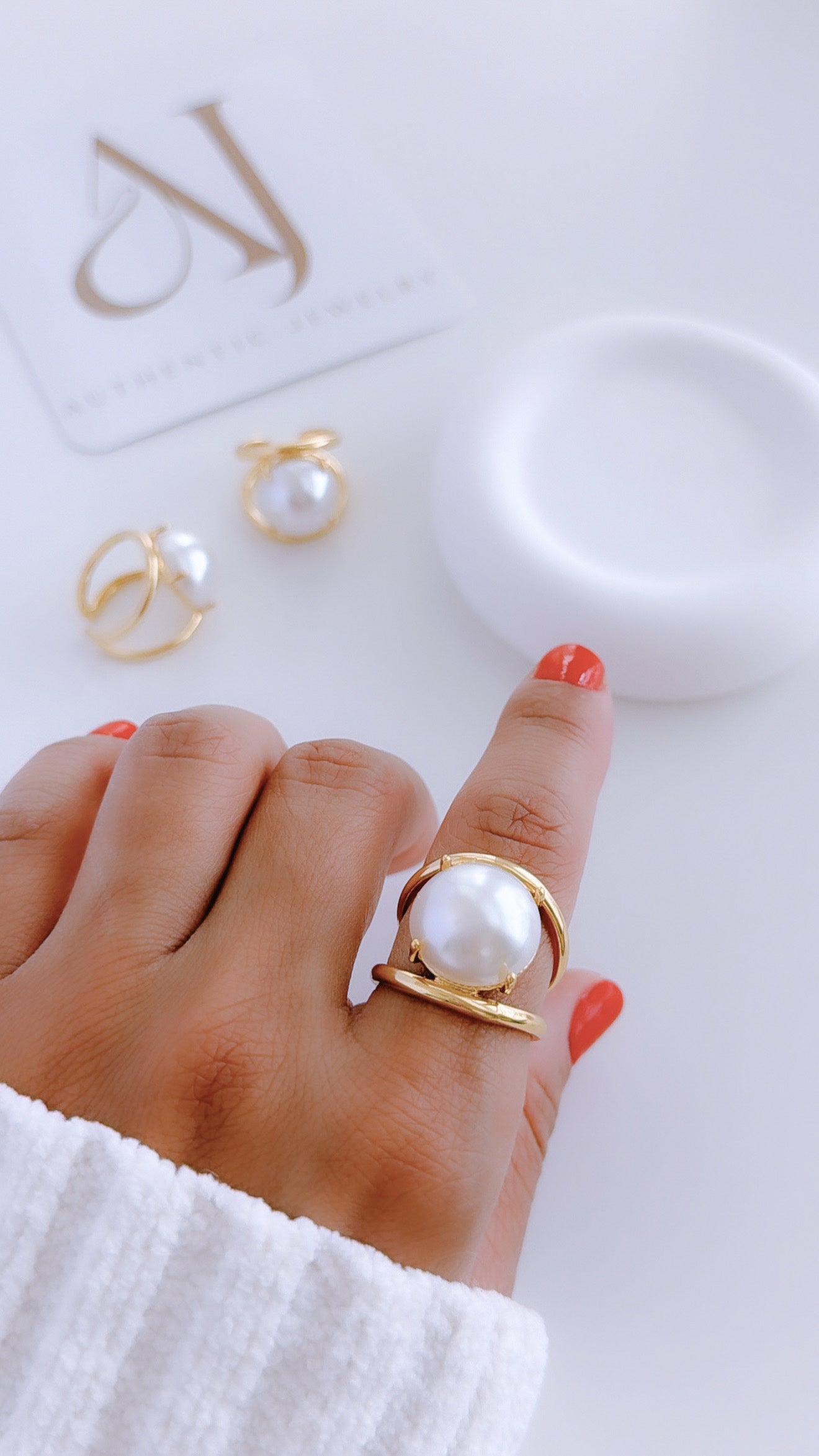 Pearl Rings
