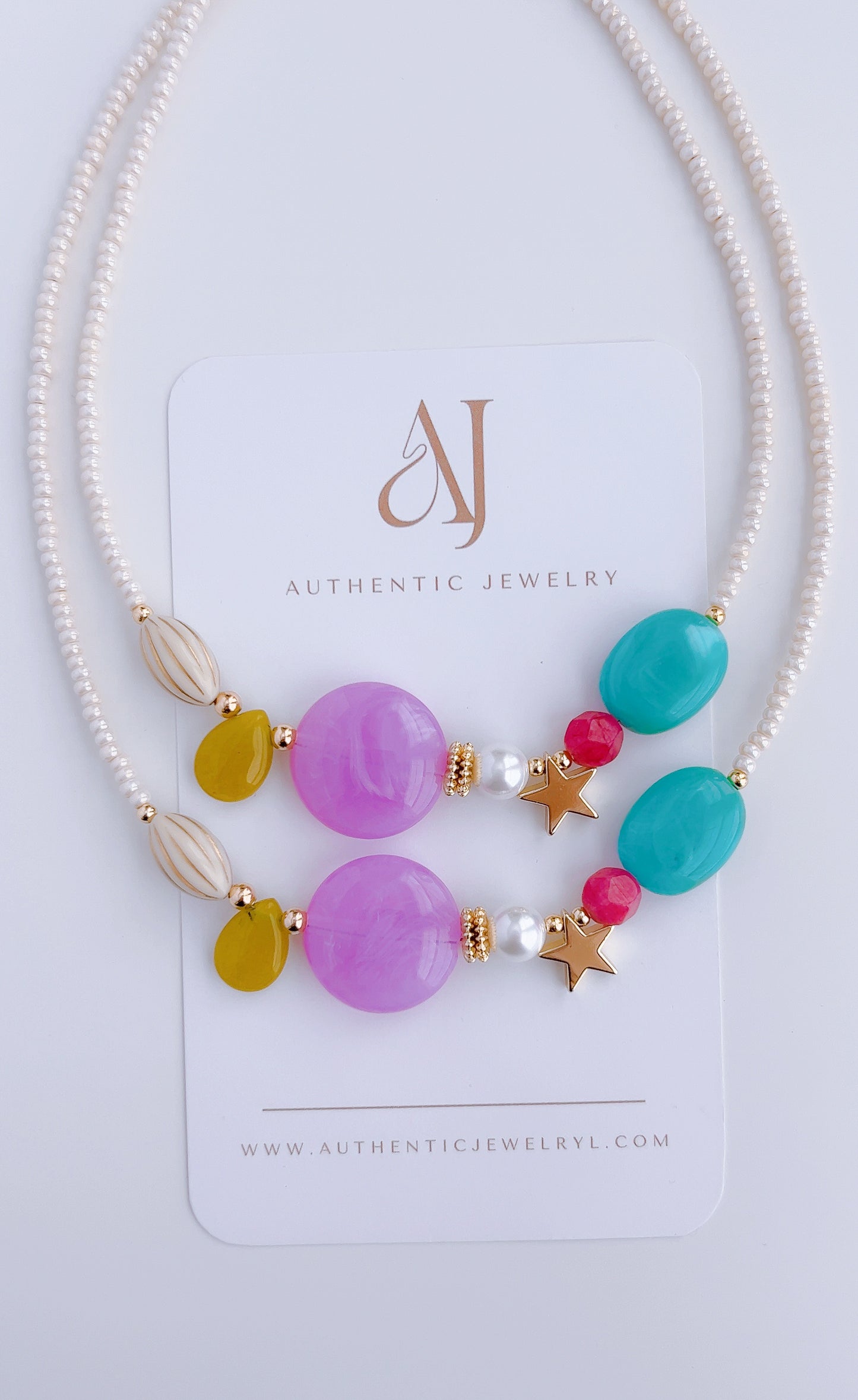 Abril Necklaces