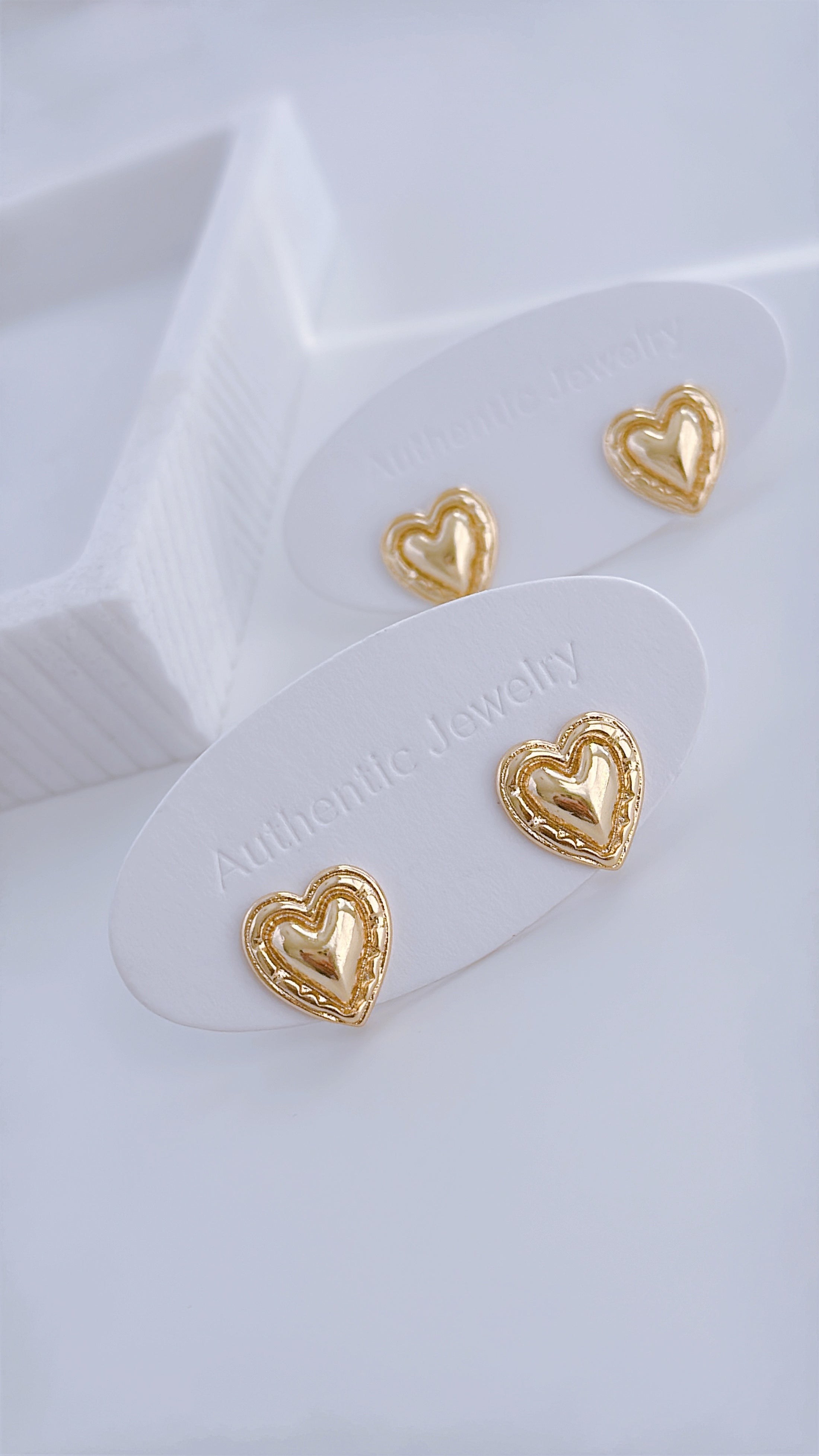 Ava Heart Earrings