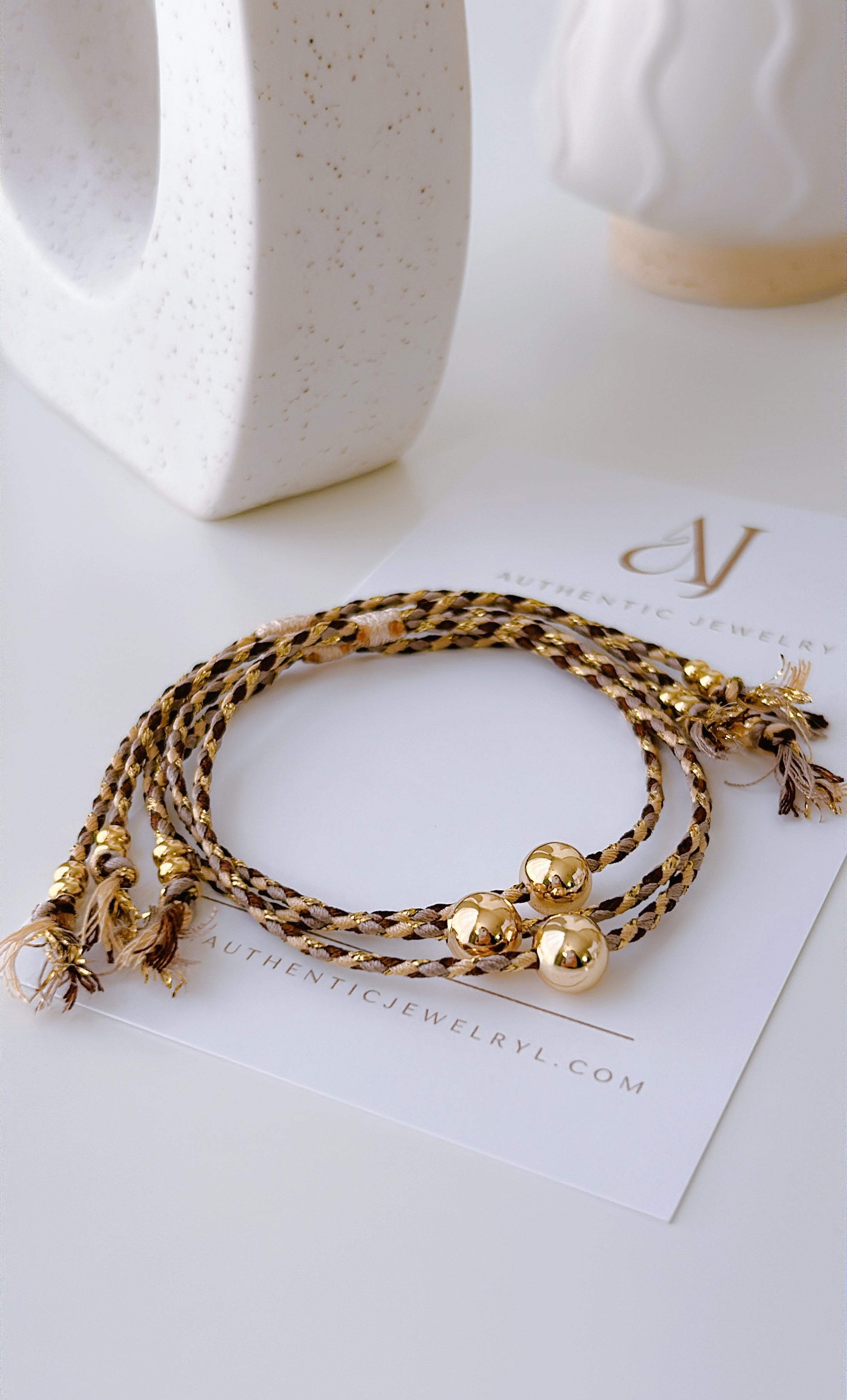 Eider Caramel Bracelets