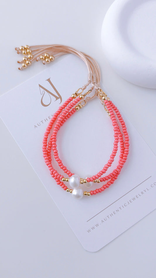 Hanna Pink Bracelets