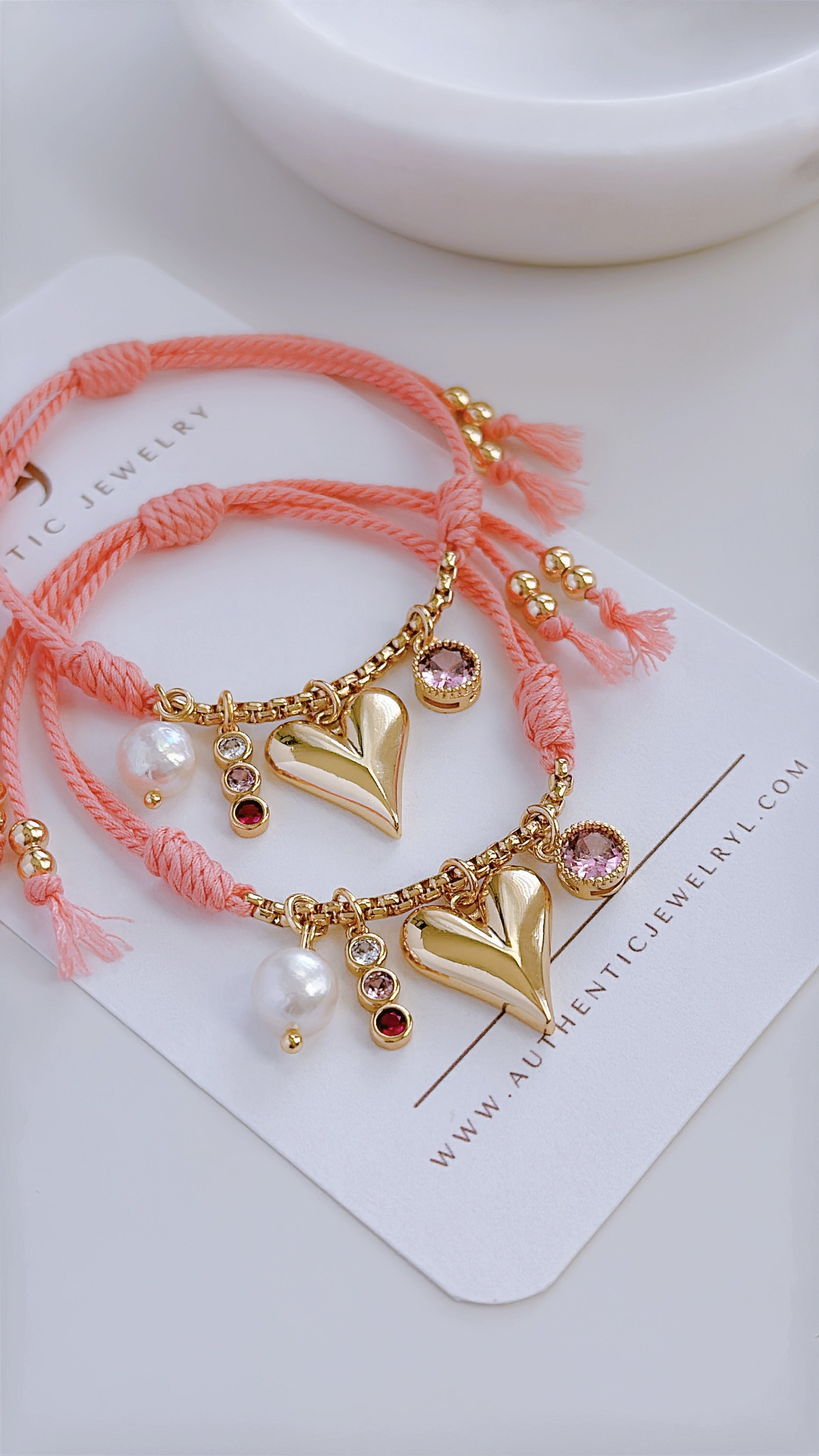 Julieta Heart Bracelets