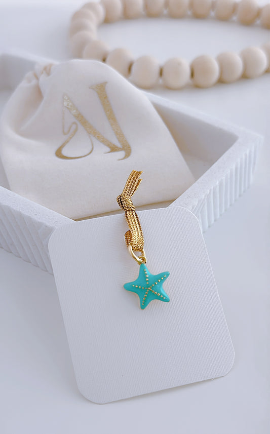 Turquesa Star Charm