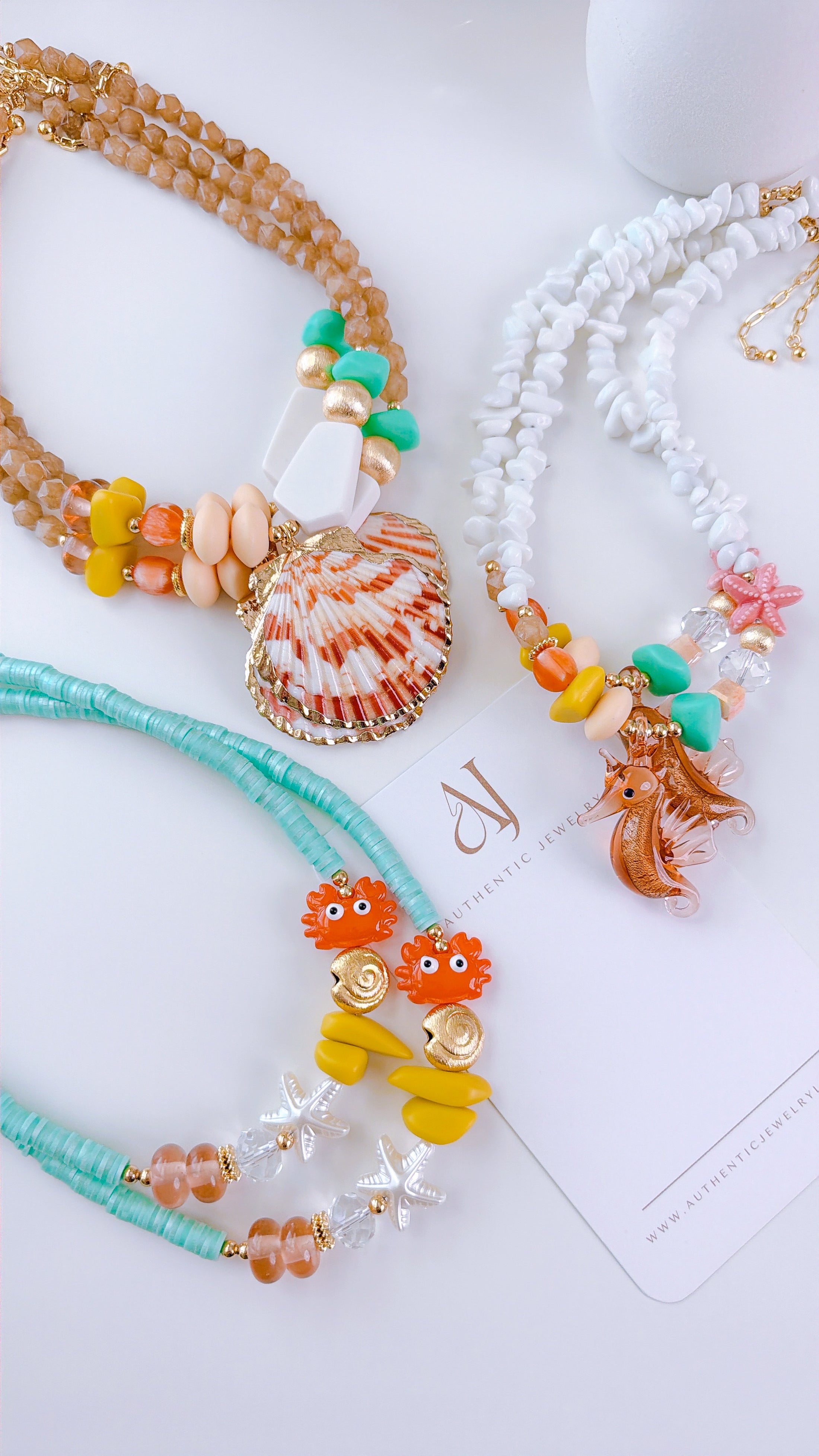 Nerila Seahorse Necklaces