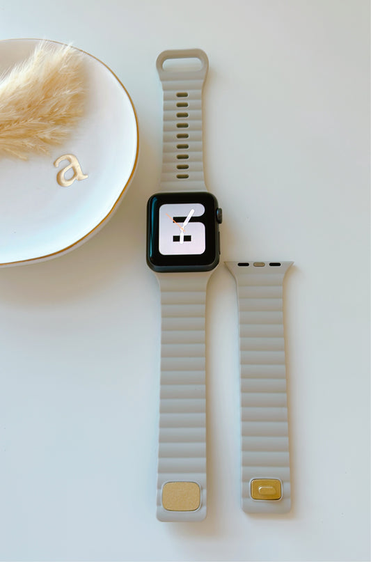 Light Gray Apple Watch Bands